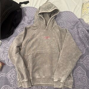 adidas Light Gray Hoodie Sweater